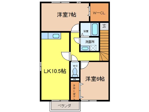 グーテンハイムの物件間取画像